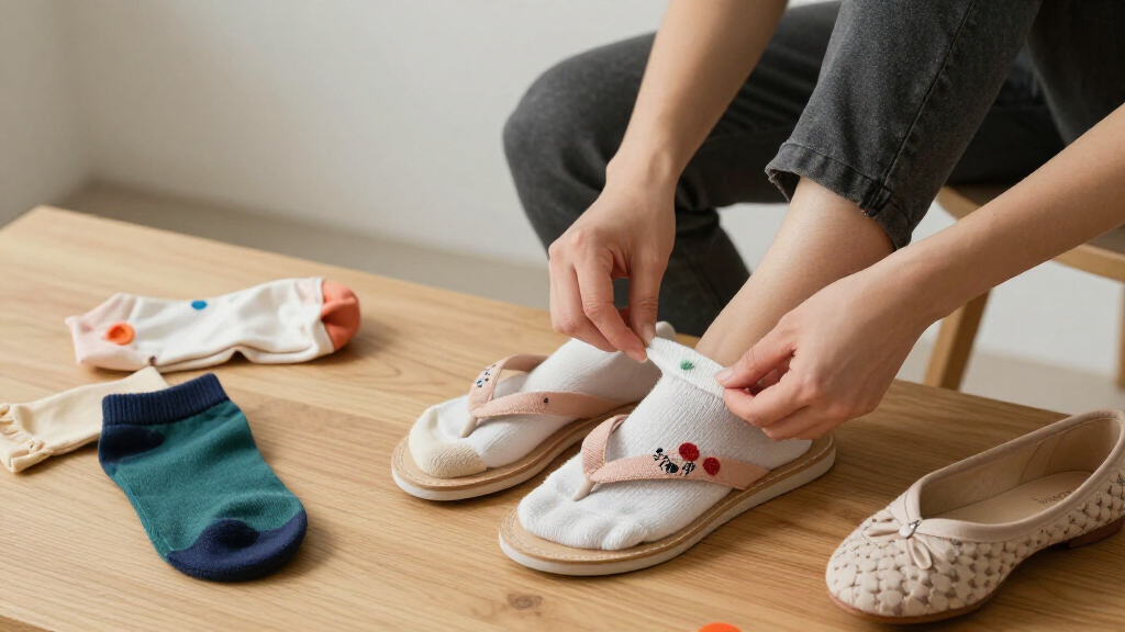 best socks for flip-flops and ballet flats