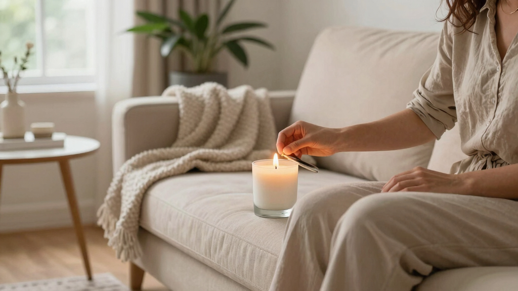 scented candles for home decor