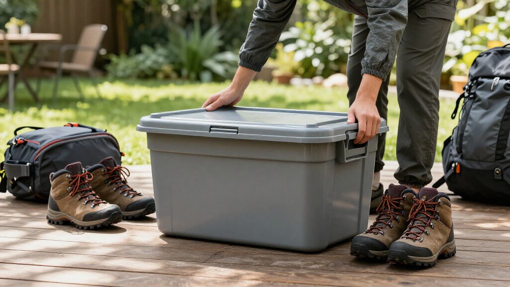 waterproof storage bins for outdoor gear
