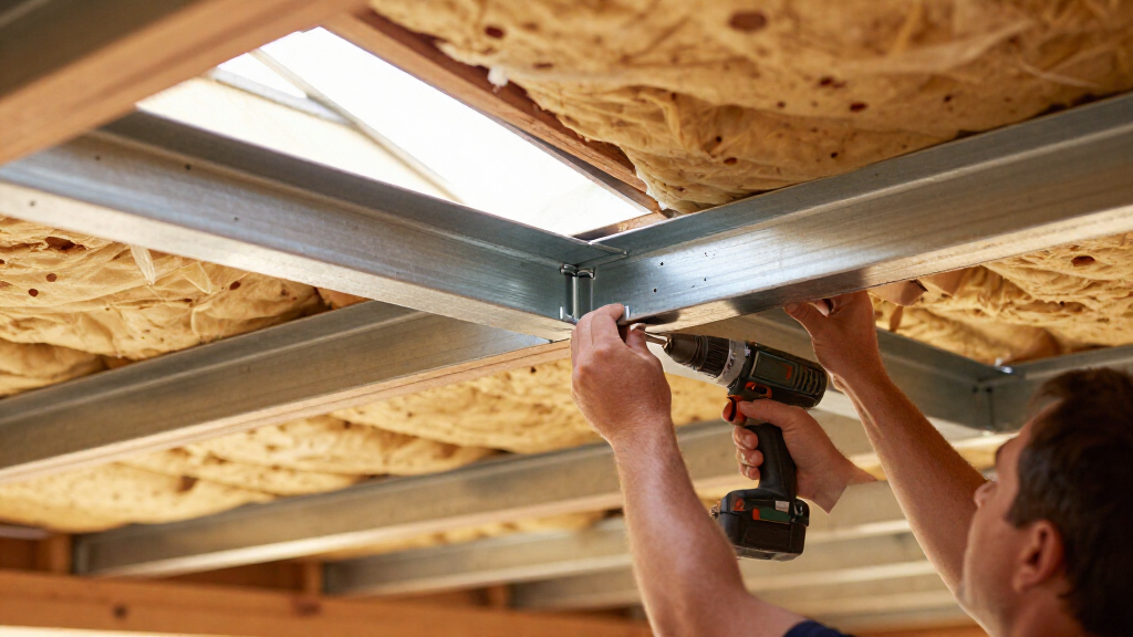 6 inch class a cathedral ceiling support box kits