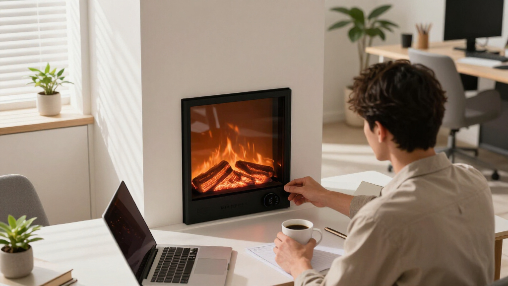 electric log set for offices