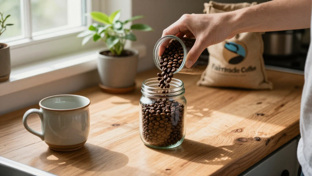 fairtrade coffee beans