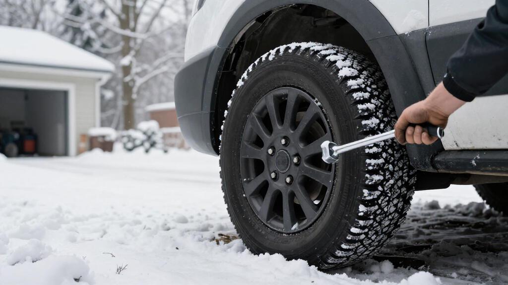 ford transit winter snow tires