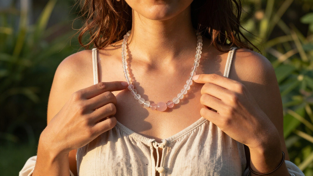 crystal healing jewelry