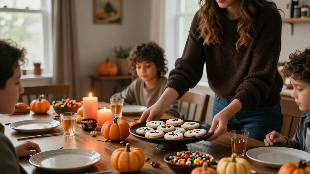 halloween serving platters
