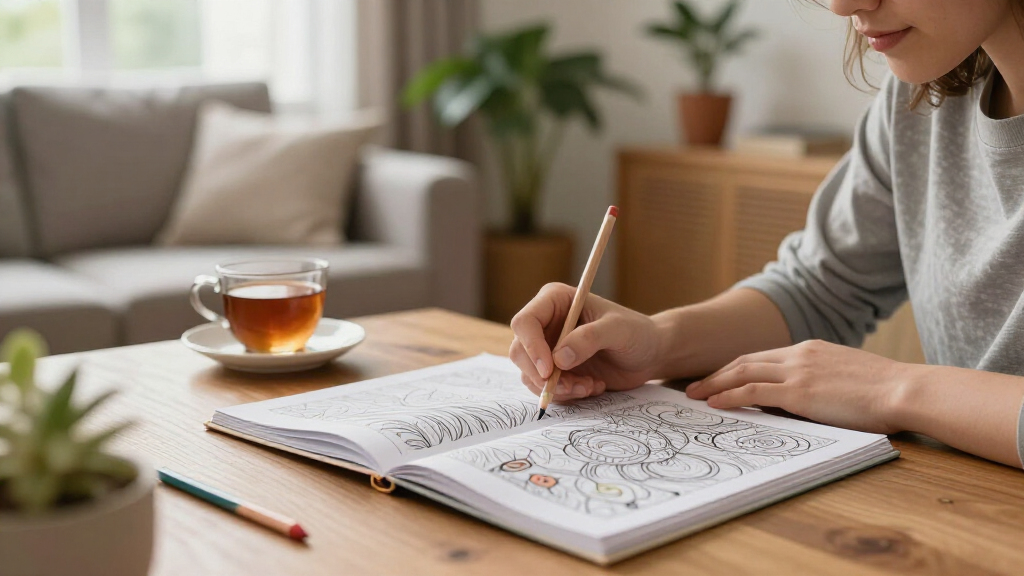 adult coloring books for stress relief