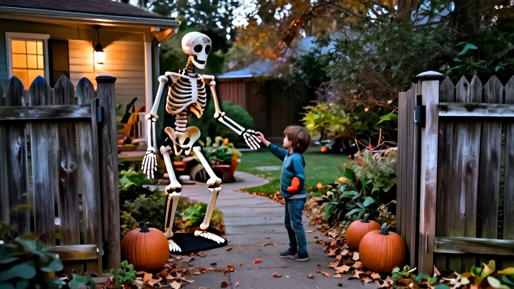 outdoor halloween animatronics