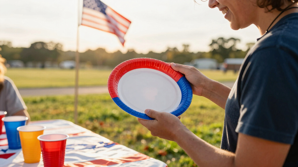 patriotic outdoor party supplies