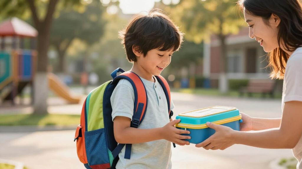 kids backpack with lunchbox