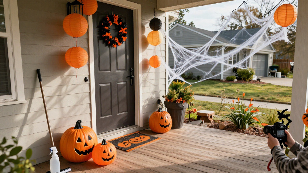 best Halloween porch decorations