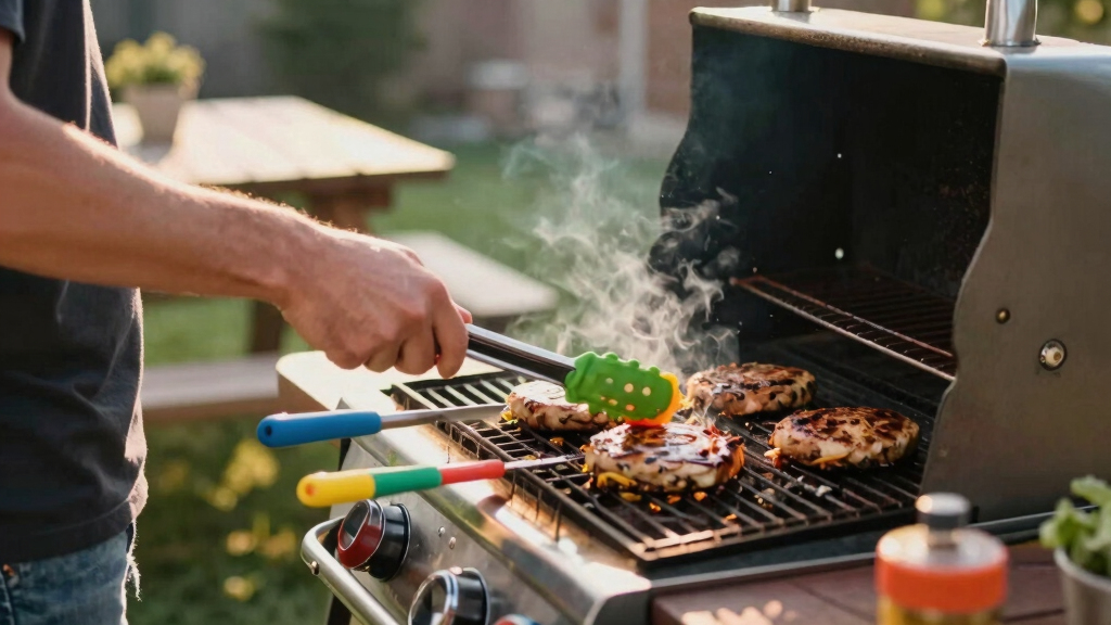 family-friendly outdoor grilling sets