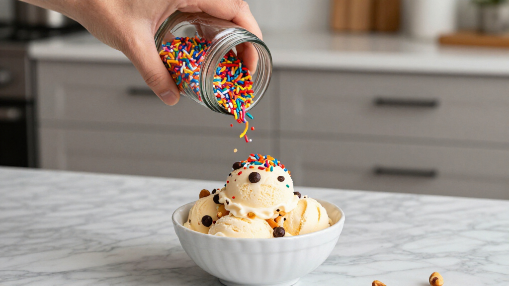dessert toppings and sprinkles