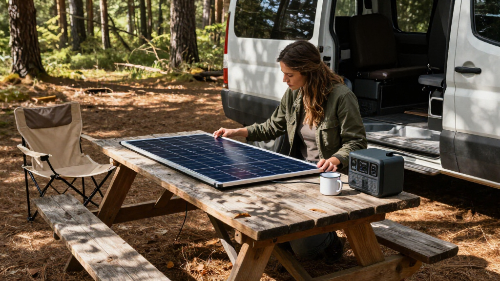 solar panels for camping