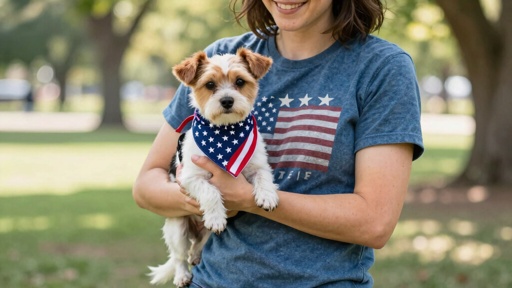 patriotic dog bandanas