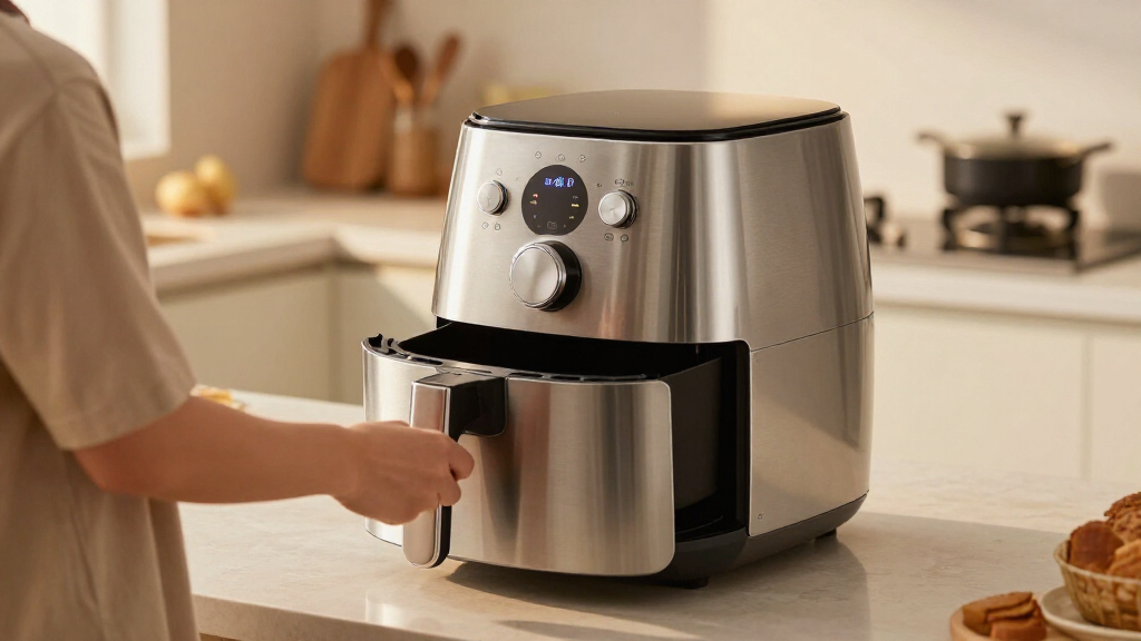 air fryer double door