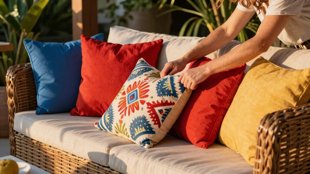 best outdoor throw pillows