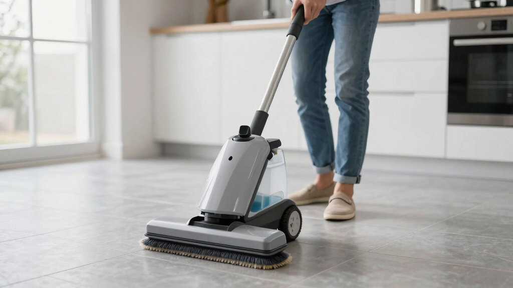 electric floor scrubber for home