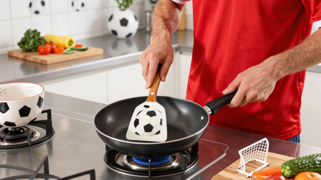 soccer-themed kitchenware