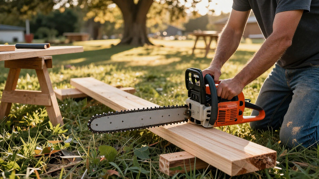 chainsaw mill rails and guide systems