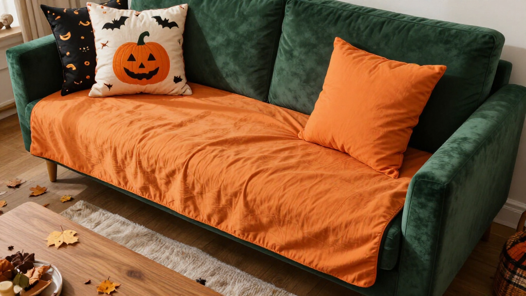 Halloween throw pillow covers