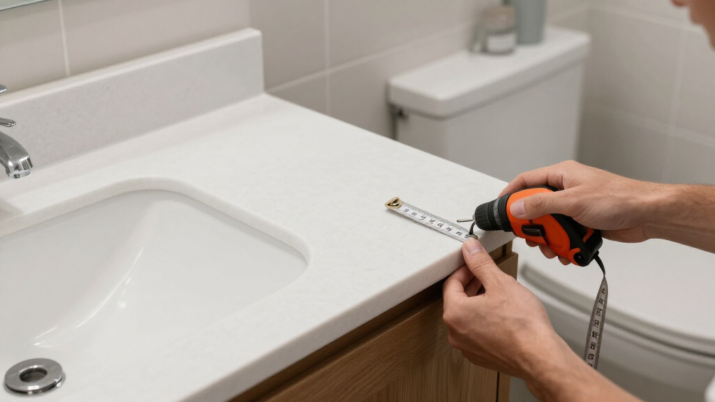 countertops for bathrooms