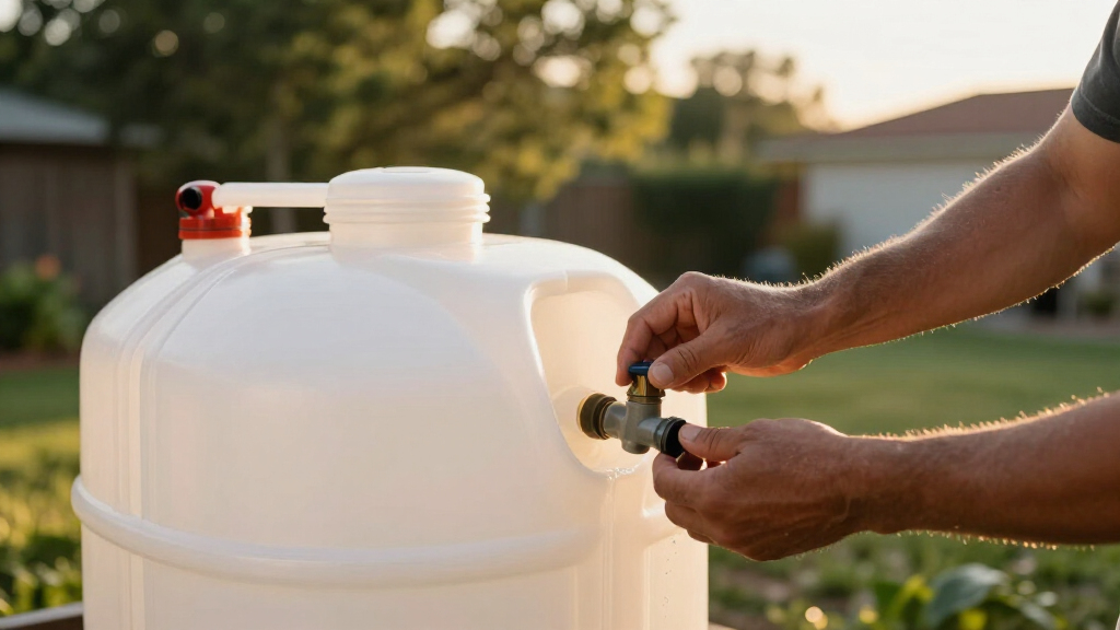 emergency water storage tank 55 gallon