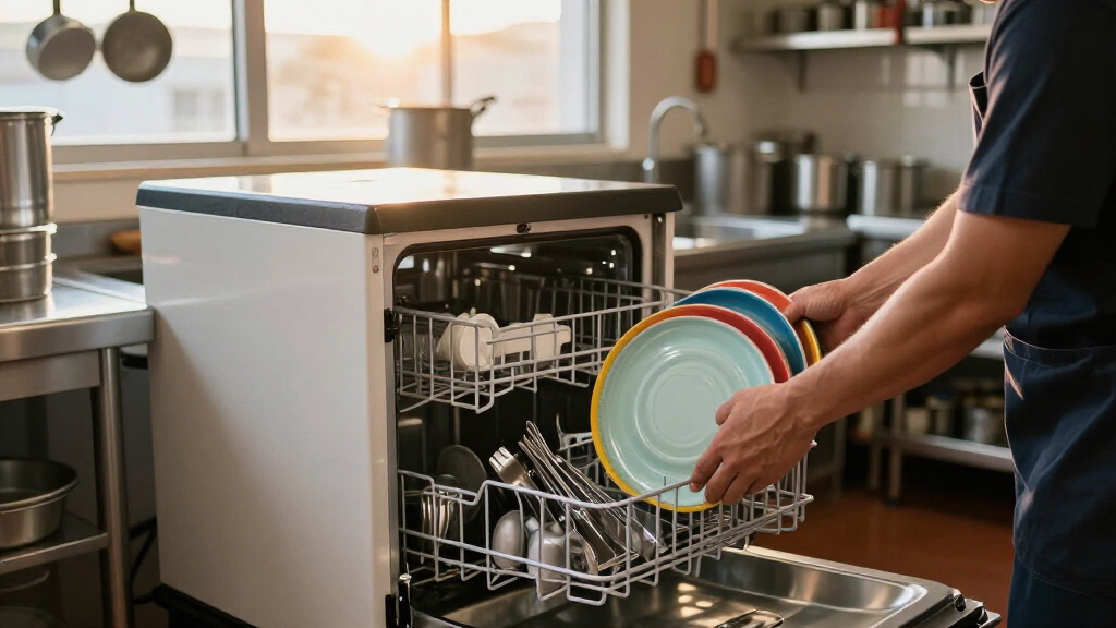 commercial dishwashing machine for restaurant