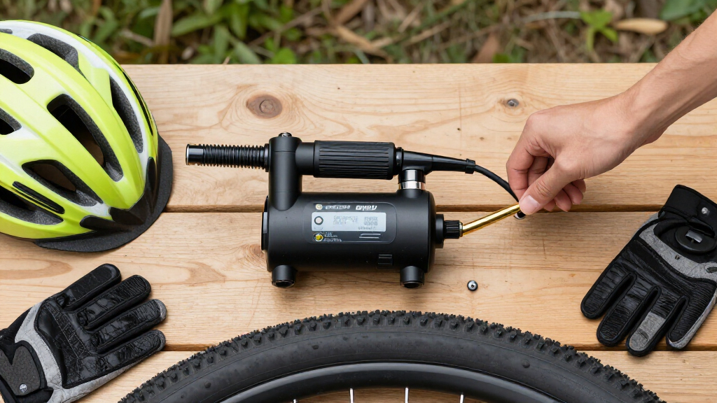 air compressor for bike tires cordless high power