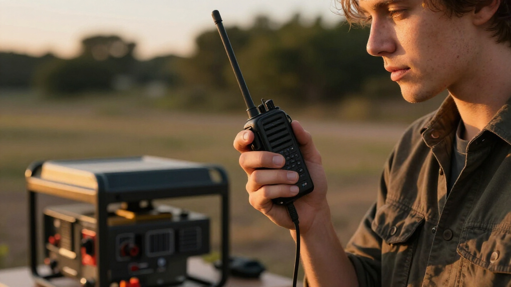 cb radio for emergency communications