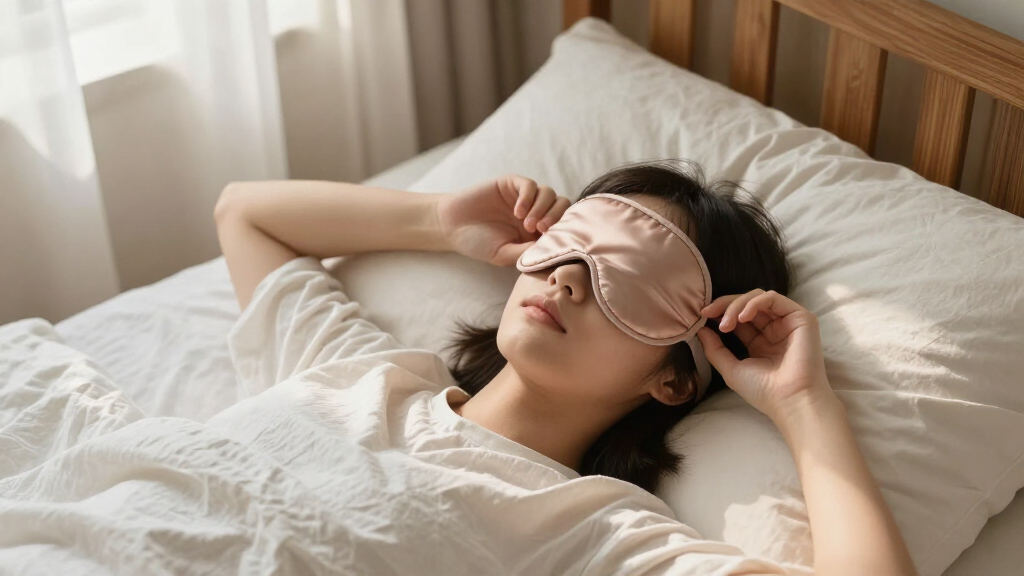 silk sleep mask for deeper rest