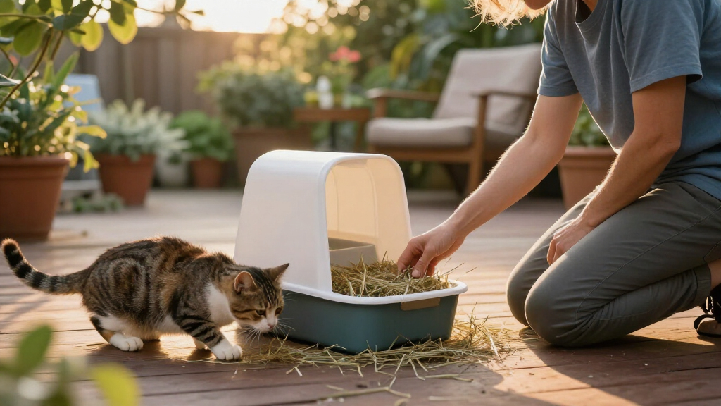 best hay feeder and litter box combo