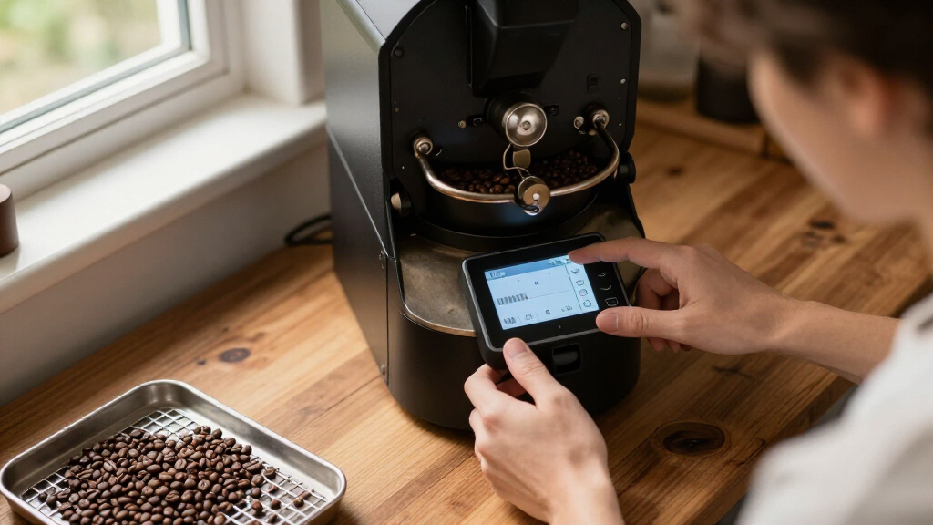 best home coffee roaster with digital roast profiles