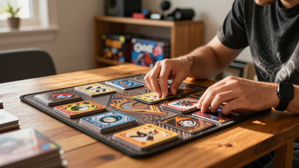 competitive trading card game playmats