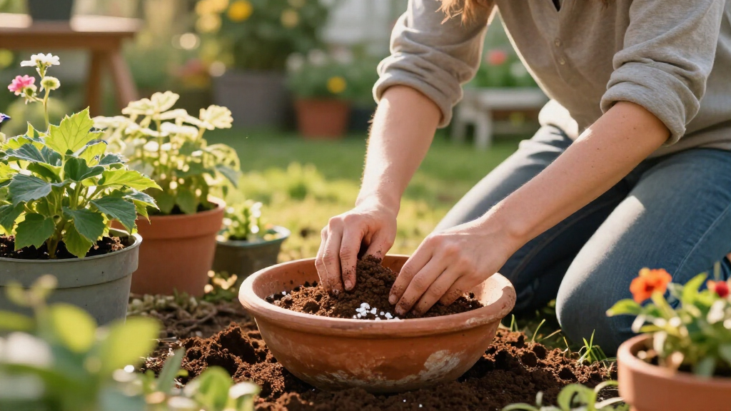 potting mix