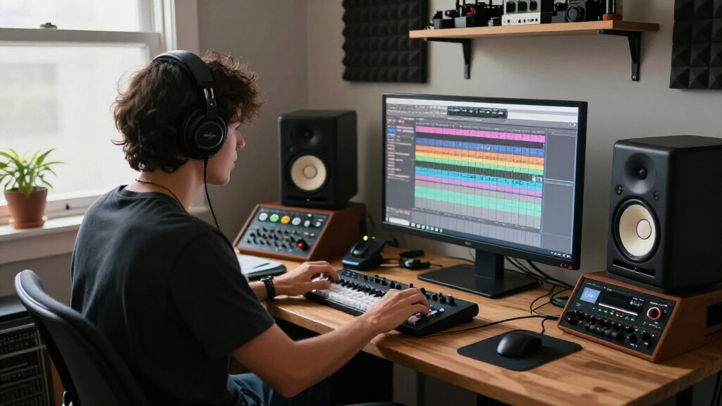 desktop pc for music production under