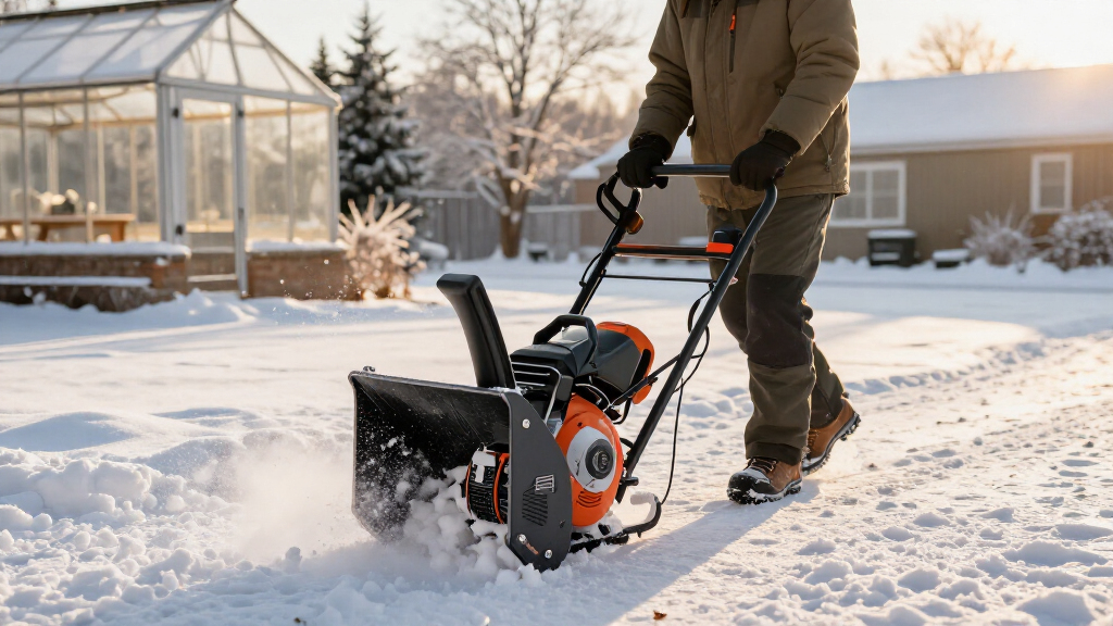 best battery snow blower for winter maintenance