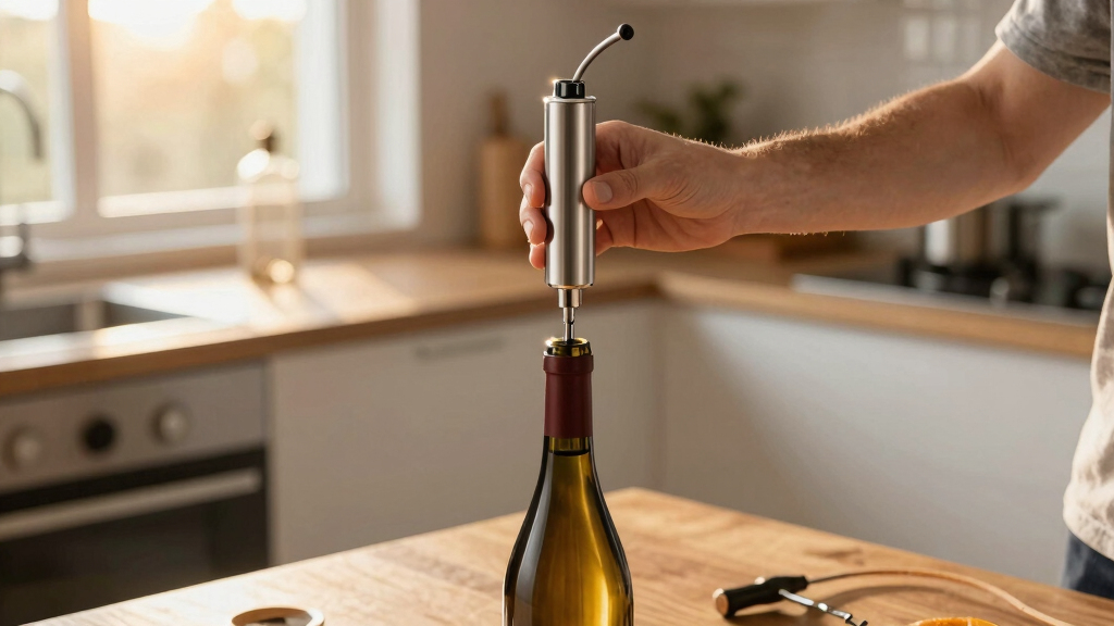 wine saver argon gas cartridge system