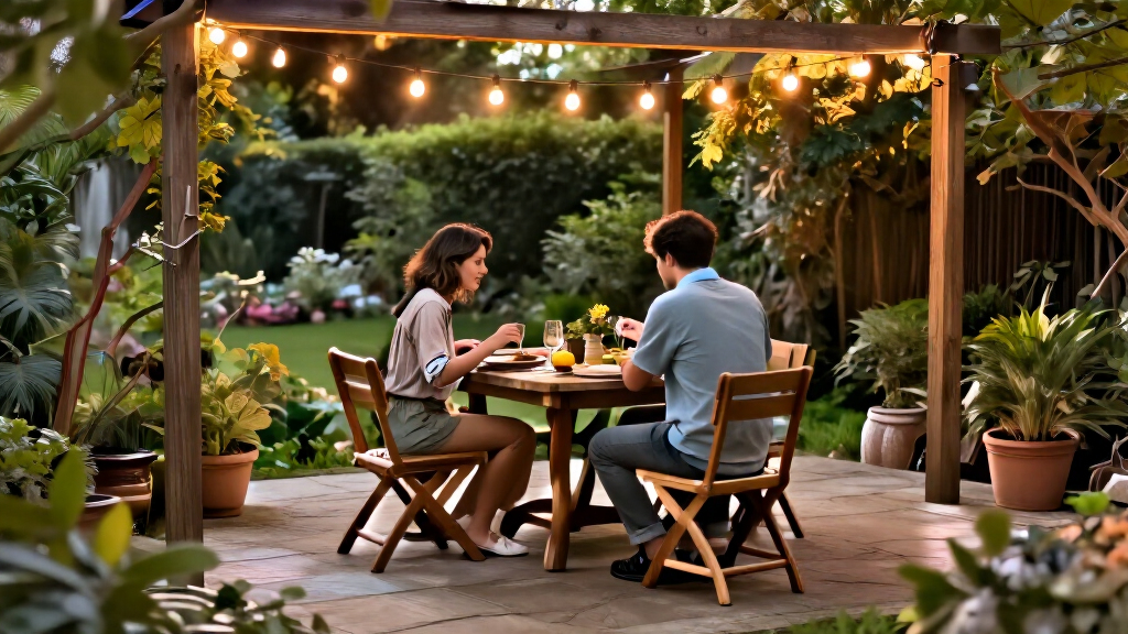 outdoor string lights for patios