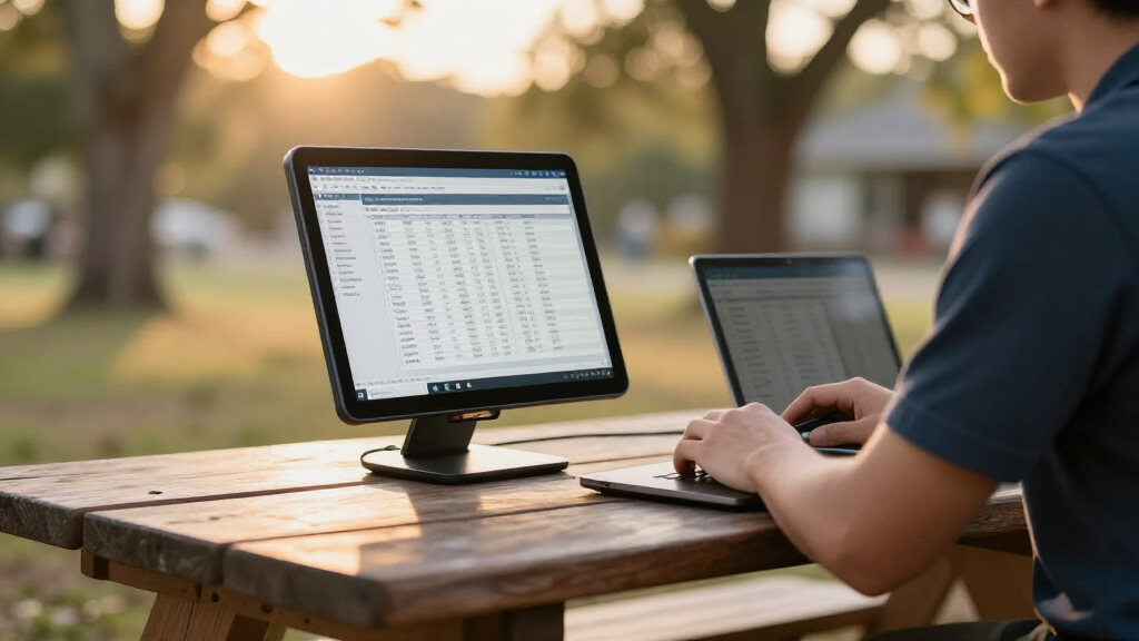 best portable monitor for mobile tax preparers