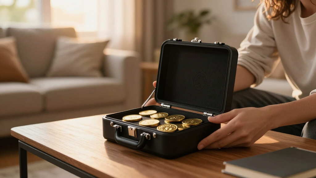 best lockable display case for investment coins