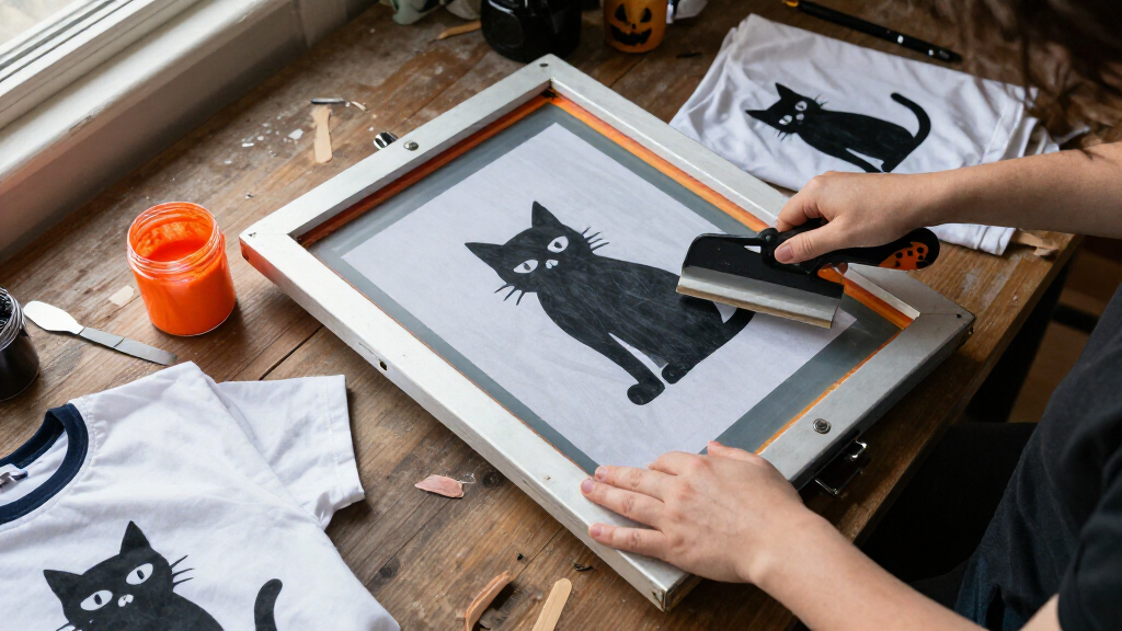 Halloween screen printing kits