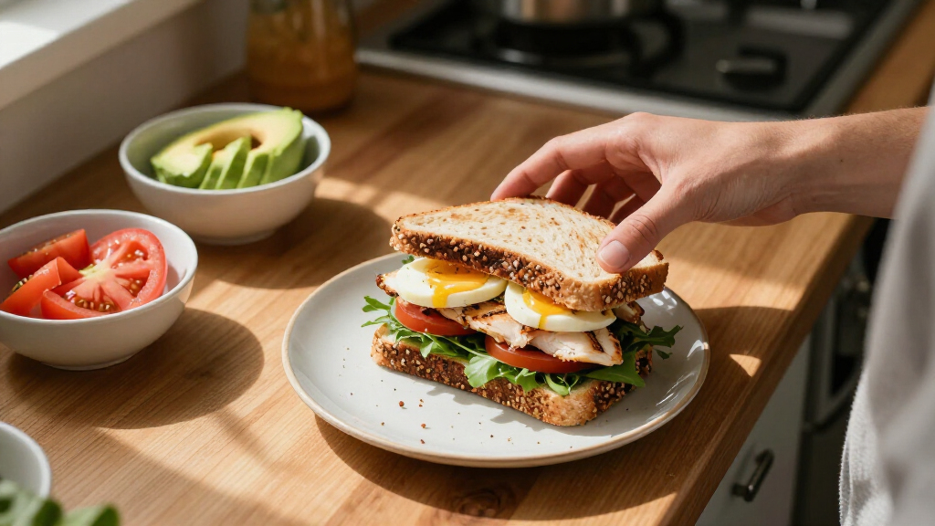 best high-protein sandwich ingredients