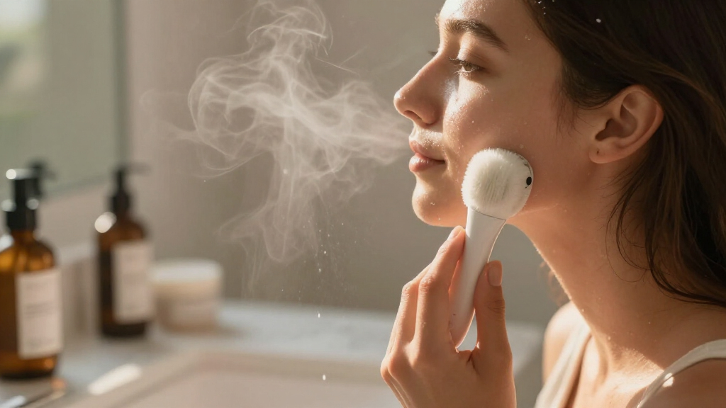 best facial cleansing brush for acne-prone skin