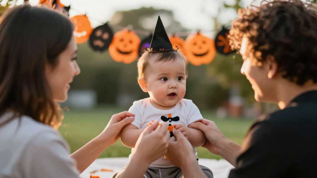 baby Halloween party decorations