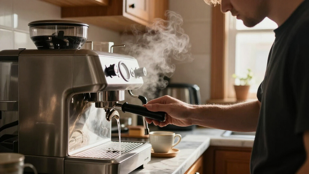 best heat exchanger espresso machine with cool touch steam wand
