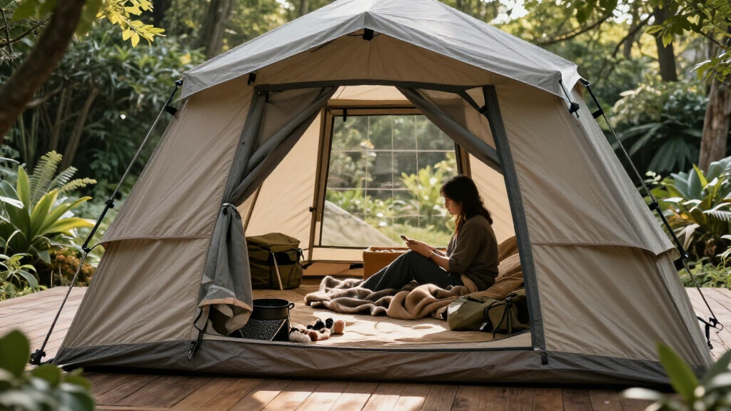 highend tents for camping