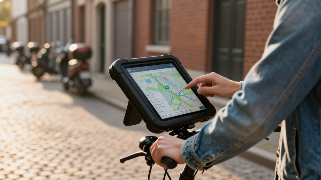 delivery platform tablet enclosure