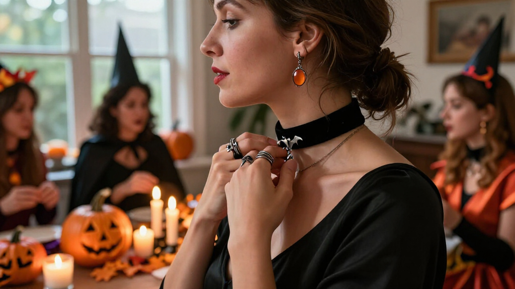 halloween jewelry for adults