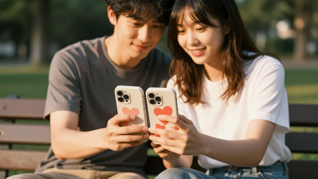 matching couple phone cases
