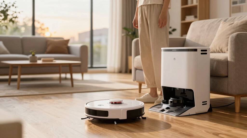 best self-emptying robot vacuum for open concept homes